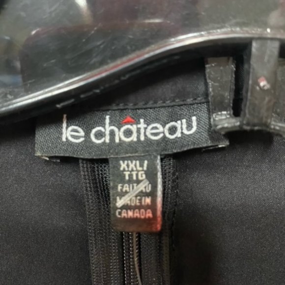 LE CHATEAU Black Dress Tulle Under Skirt Size: XXL MI Canada **EUC** - Picture 3 of 6